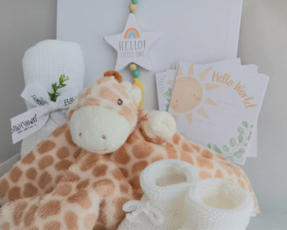 Baby Gift Hamper with Giraffe - Forever After Boutique