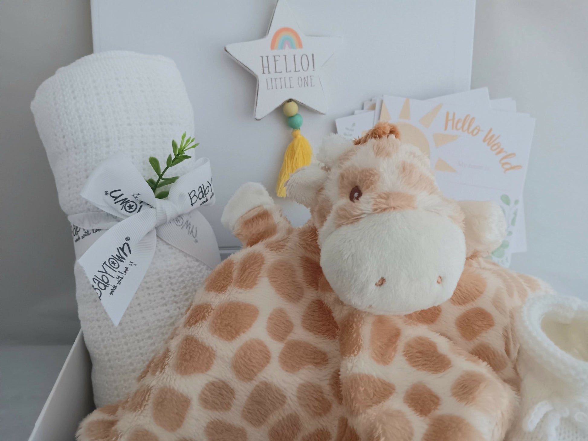 Baby Gift Hamper with Giraffe - Forever After Boutique