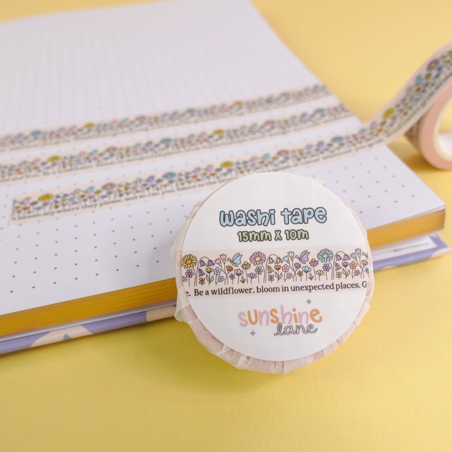 Be a Wildflower Washi Tape