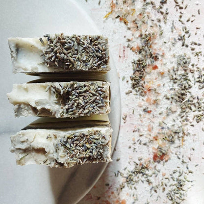 Spa Bar – Lavender & Green Clay Salt