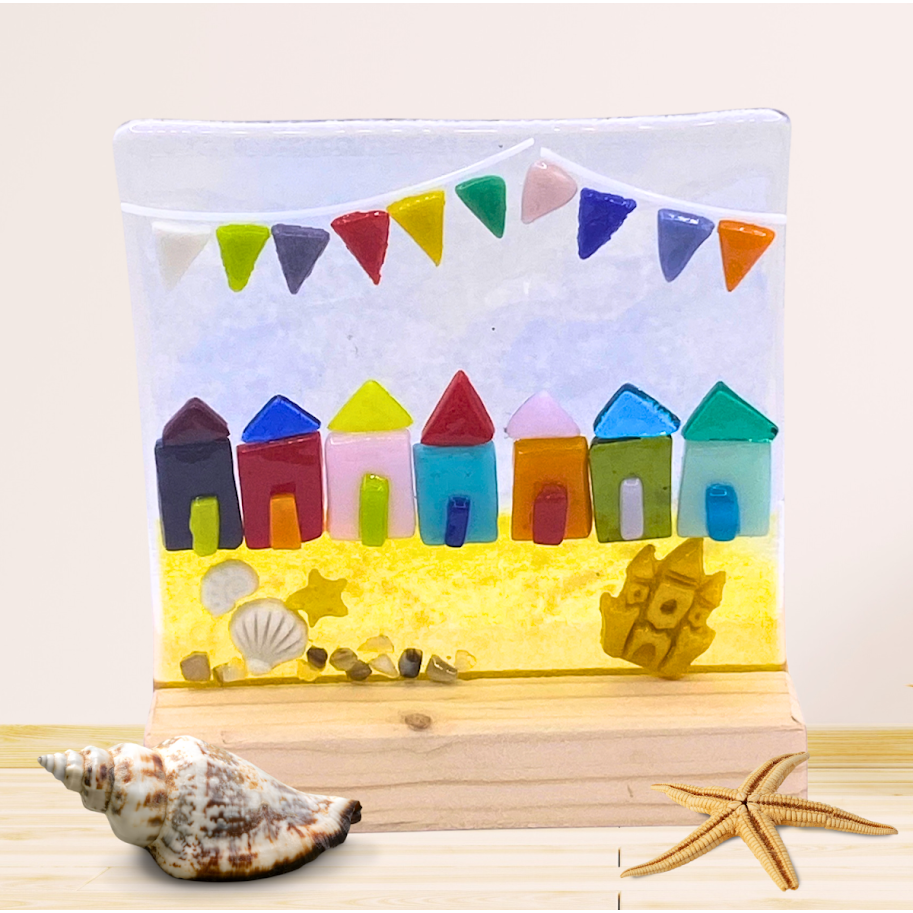 Fused Glass Summer Beach Scene Workshop Saturday, 16th May