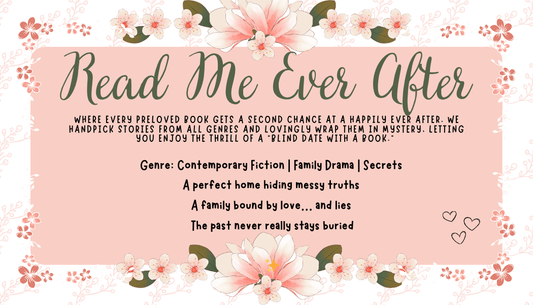 Blind Date with a Book: Genre: Contemporary Fiction | Family Drama | Secrets - Forever After Boutique