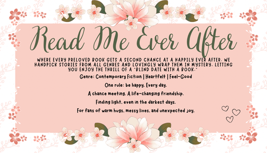 Blind Date with a Book: Genre: Contemporary Fiction | Heartfelt | Feel - Good - Forever After Boutique