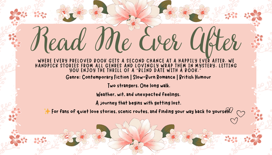 Blind Date with a Book: Genre: Contemporary Fiction | Slow - Burn Romance | British Humour - Forever After Boutique