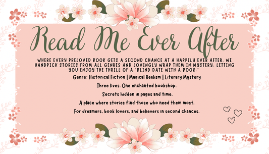 Blind Date with a Book: Genre: Historical Fiction | Magical Realism | Literary Mystery - Forever After Boutique