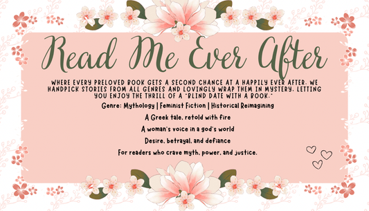 Blind Date with a Book: Genre: Mythology | Feminist Fiction | Historical Reimagining - Forever After Boutique