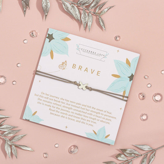 Brave Butterfly Wish Bracelet - Forever After Boutique