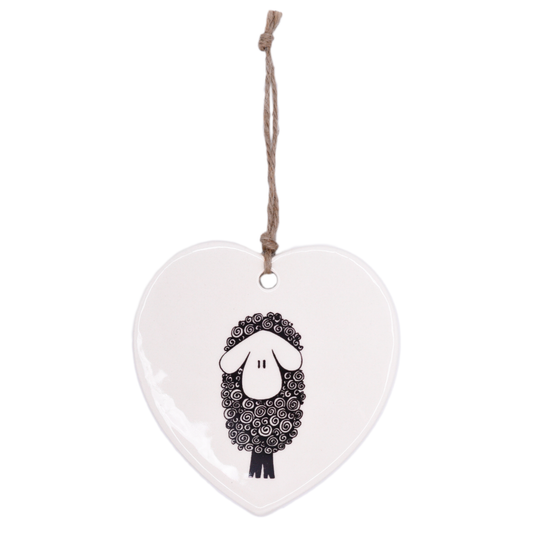 Sheep Hanging Heart