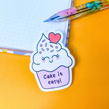 Cake It Easy Sticker