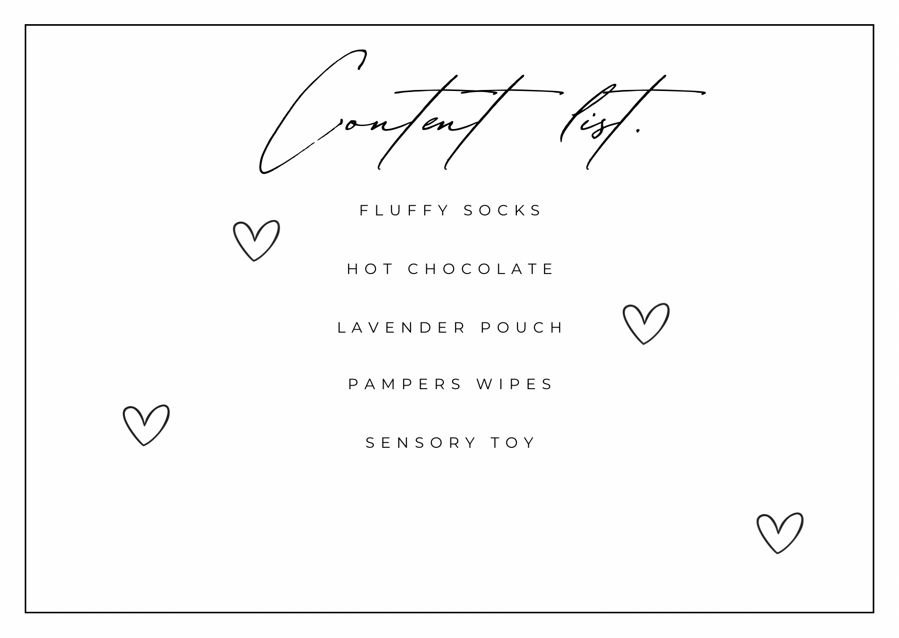 Care package for mum & baby - Forever After Boutique