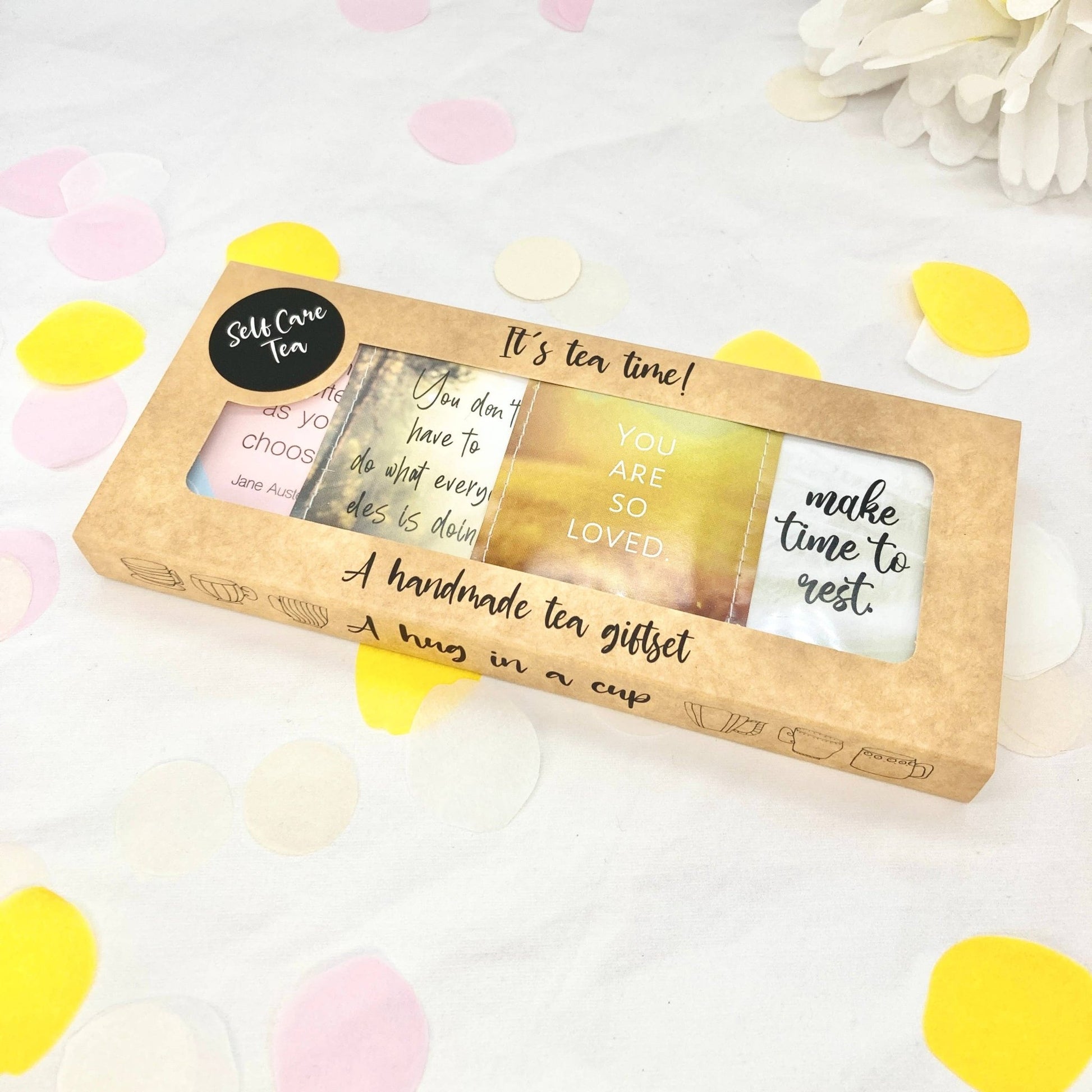 Care Package: The Self Care Tea Giftset: Mixed Tea Flavours - Forever After Boutique