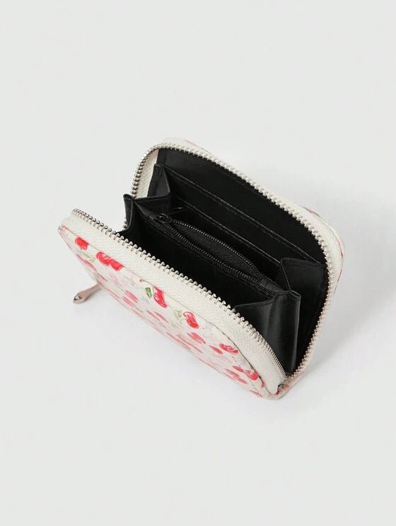 🍒 Cherry Wallet - Stylish Compact Coin Purse 🍒 - Forever After Boutique