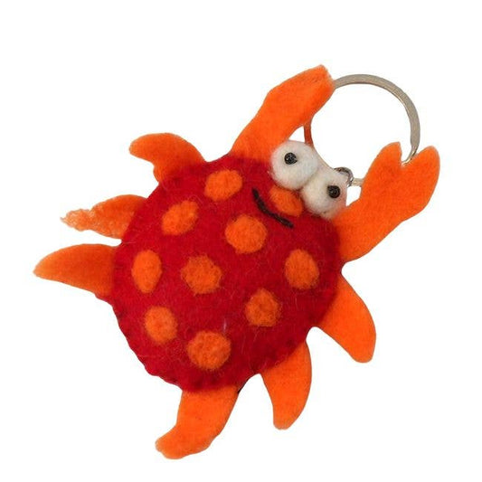 Crab keyring - Forever After Boutique