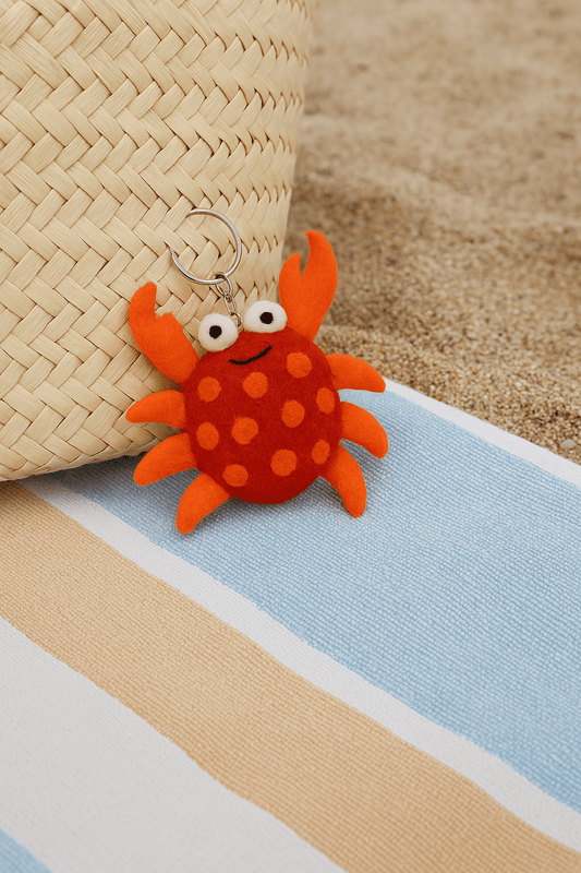 Crab keyring - Forever After Boutique