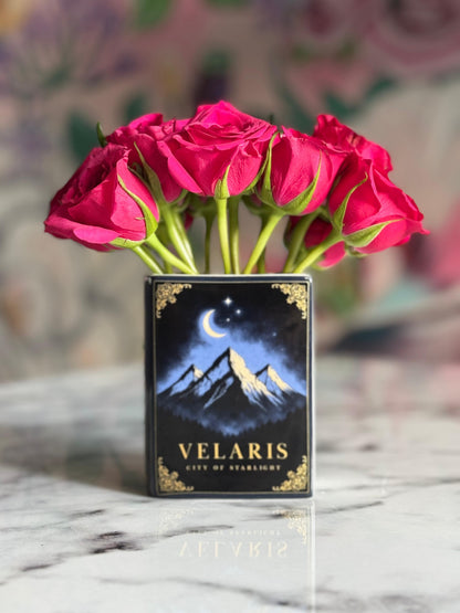 Book Vase: A Court of Thorns & Roses Ceramic Book Vase