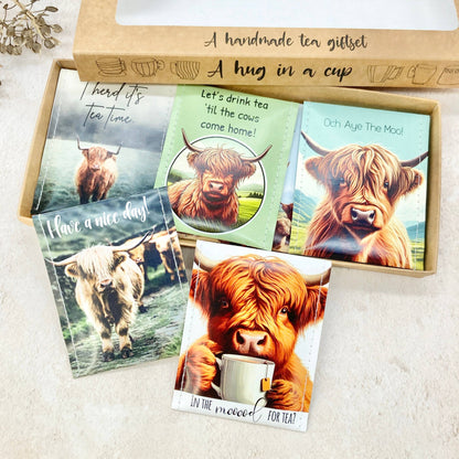 Highland Cow Gift Set: English Breakfast Tea