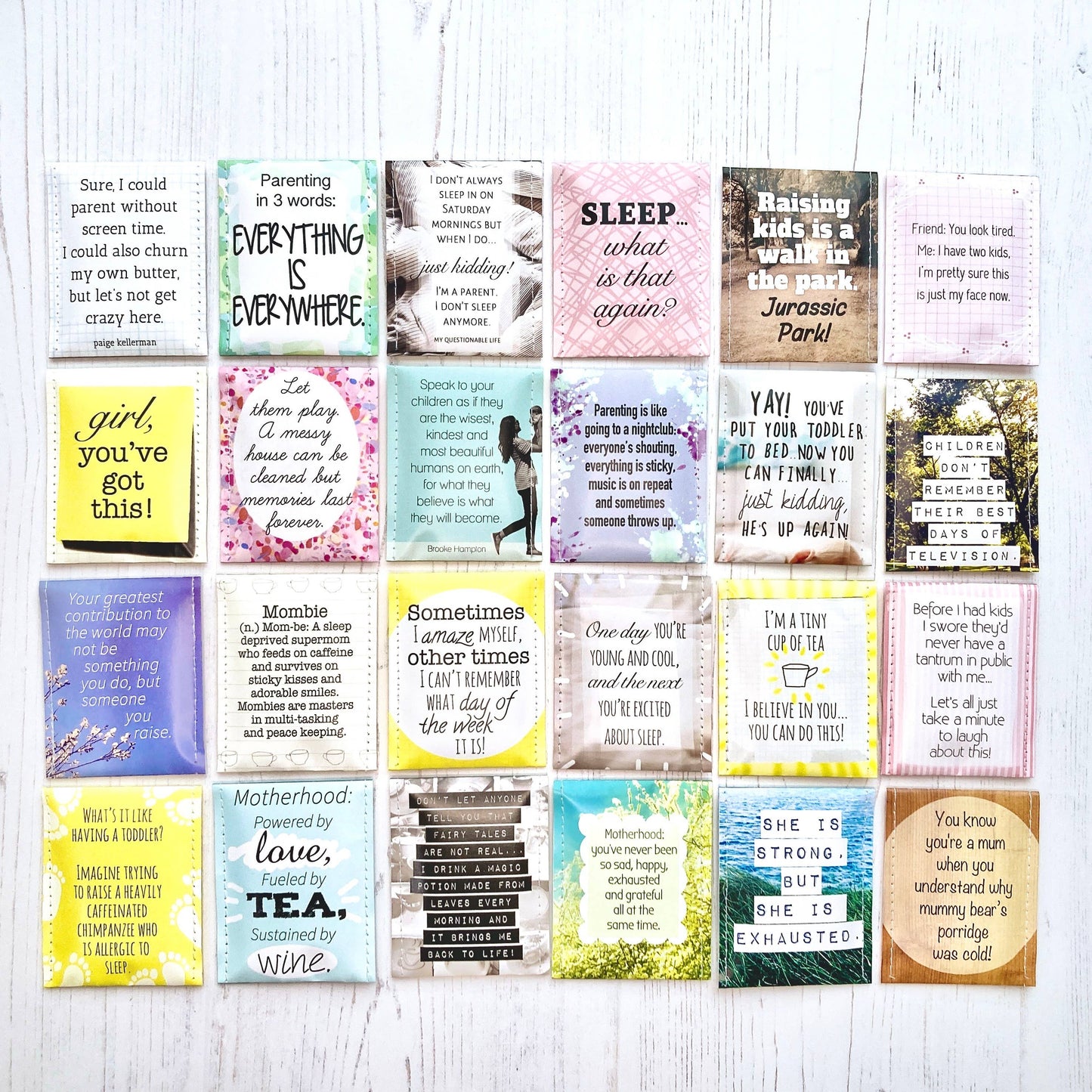 The Joys Of Motherhood Tea Gift Set: Mixed Tea Flavours