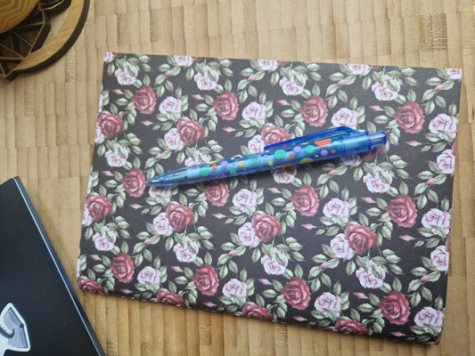 Dark Academia Flower Soft Cover Notebook - Forever After Boutique