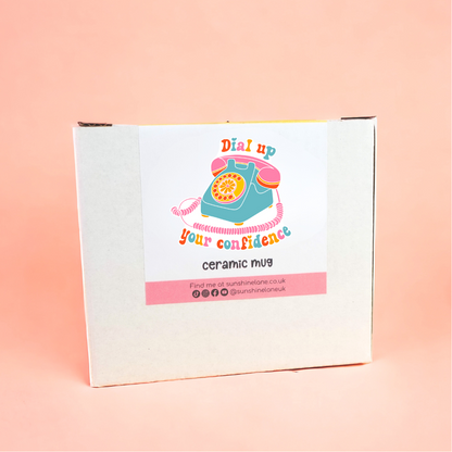 Dial Up Your Confidence Ceramic Mug