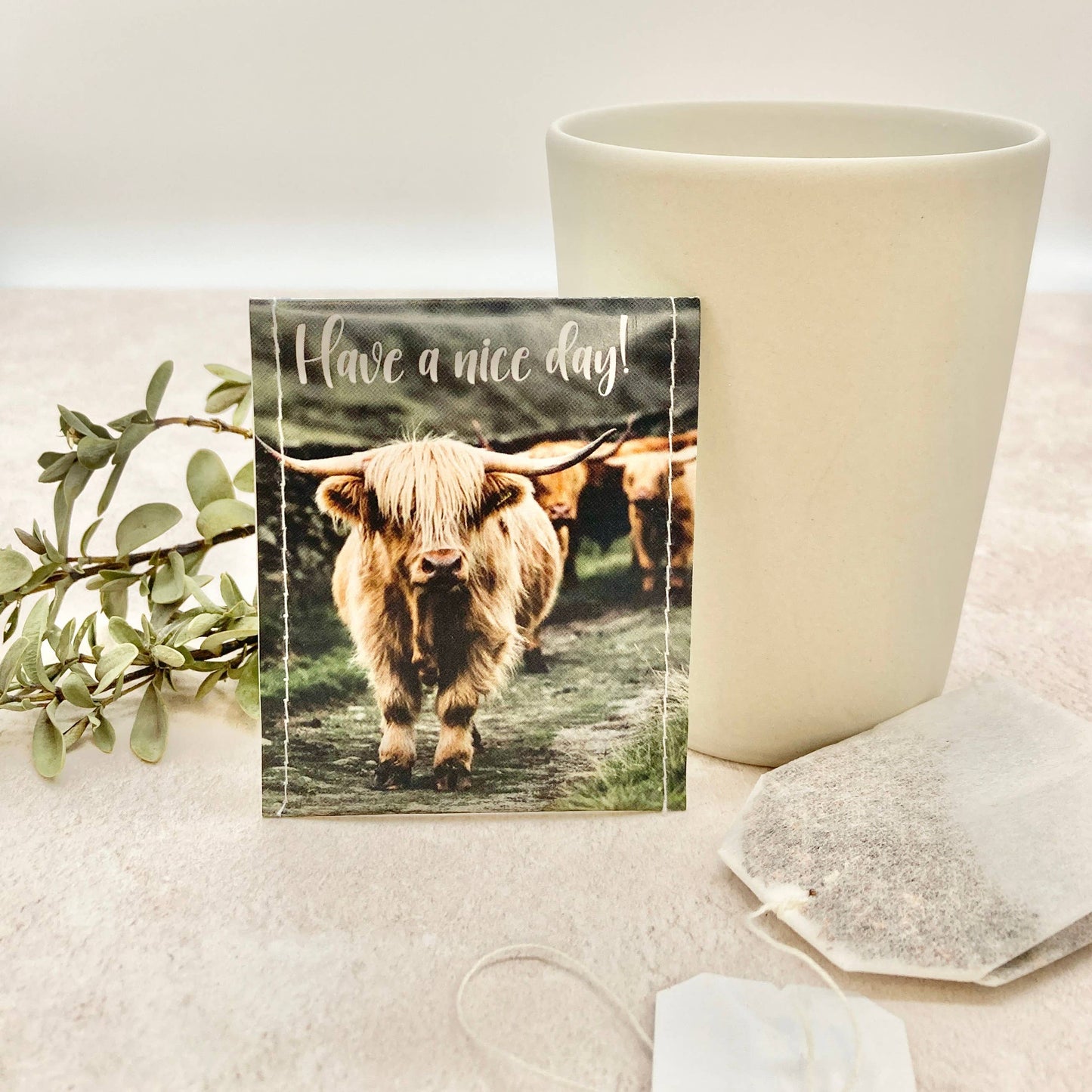 Highland Cow Gift Set: English Breakfast Tea
