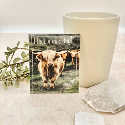 Highland Cow Gift Set: English Breakfast Tea