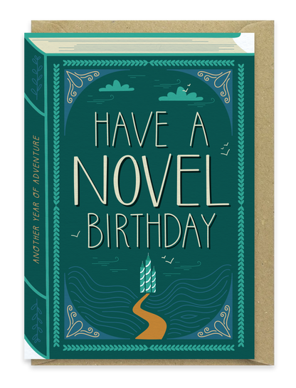 Novel Birthday Card – Wizard of Oz Book Style Greeting Card | Adventure Birthday