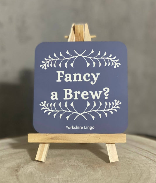 Fancy a Brew? – Yorkshire Coaster - Forever After Boutique