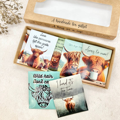 Highland Cow Gift Set: English Breakfast Tea