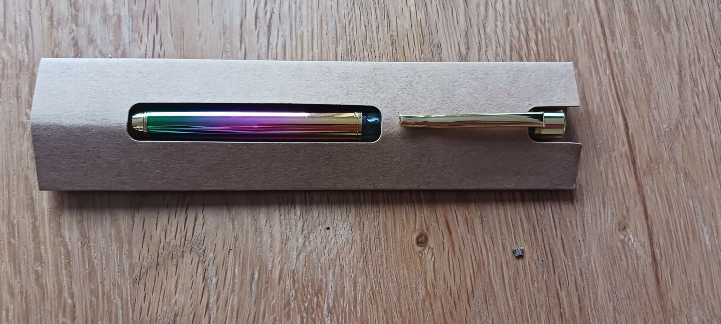 SEA GLASS FILLED BALLPOINT PEN