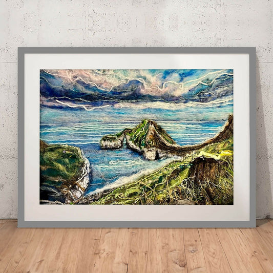 Flamborough Head - original artwork - Forever After Boutique
