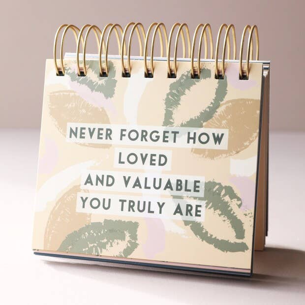 Floral Weekly Positivity Flip Chart - Forever After Boutique
