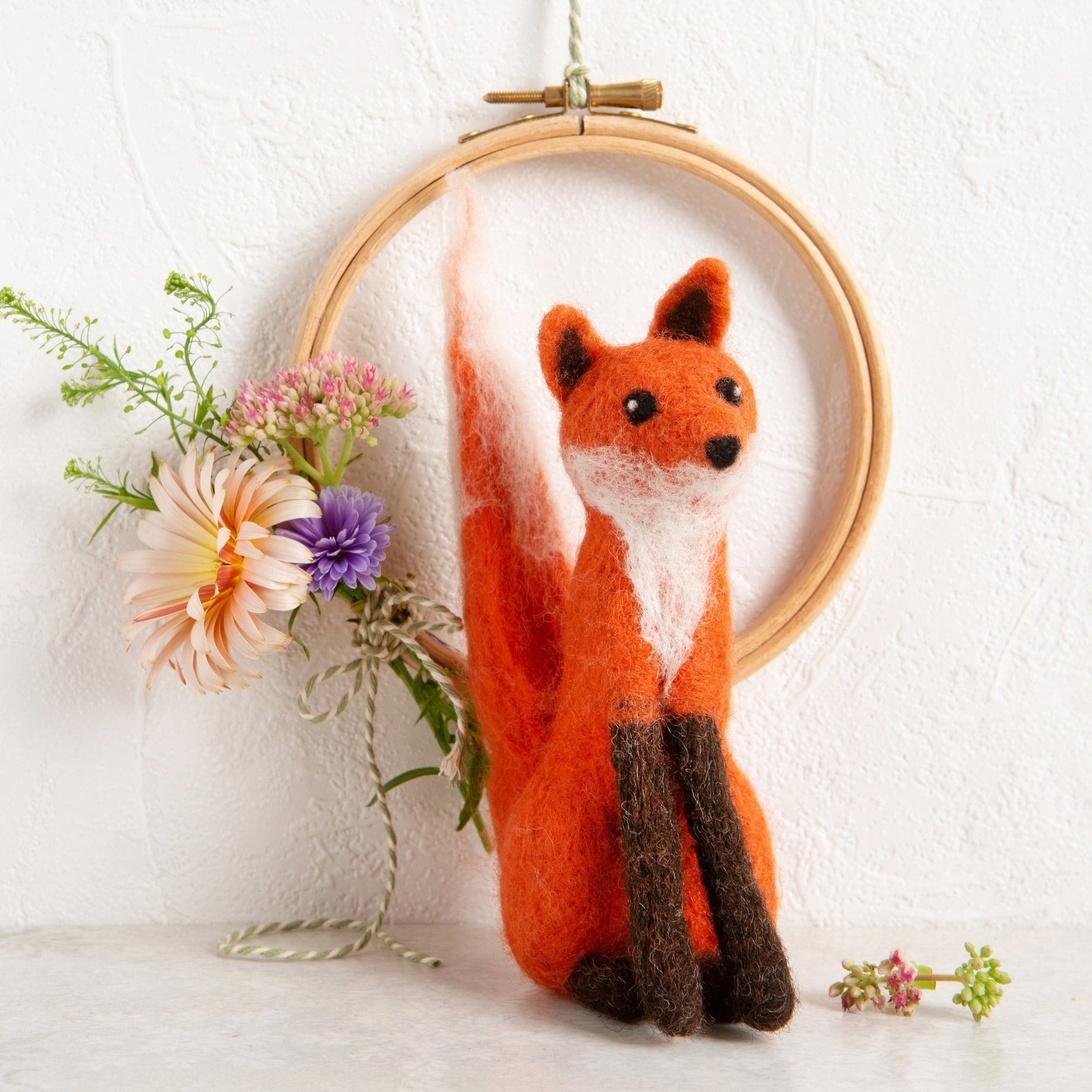 Fox Needle Felting Kit for Beginners