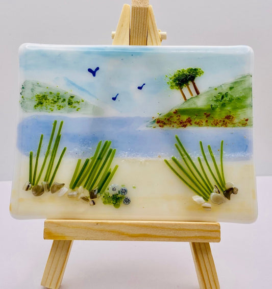 Fused Glass Beach Landscape Workshop Thursday 6th June - Forever After Collective