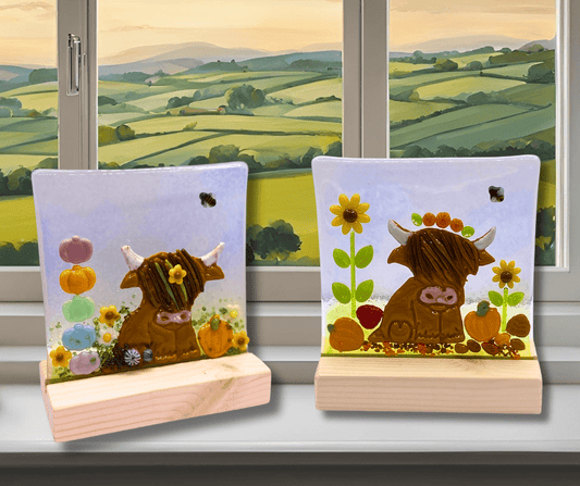 FUSED GLASS HIGHLAND COW WORKSHOP Saturday 11th October - Forever After Boutique