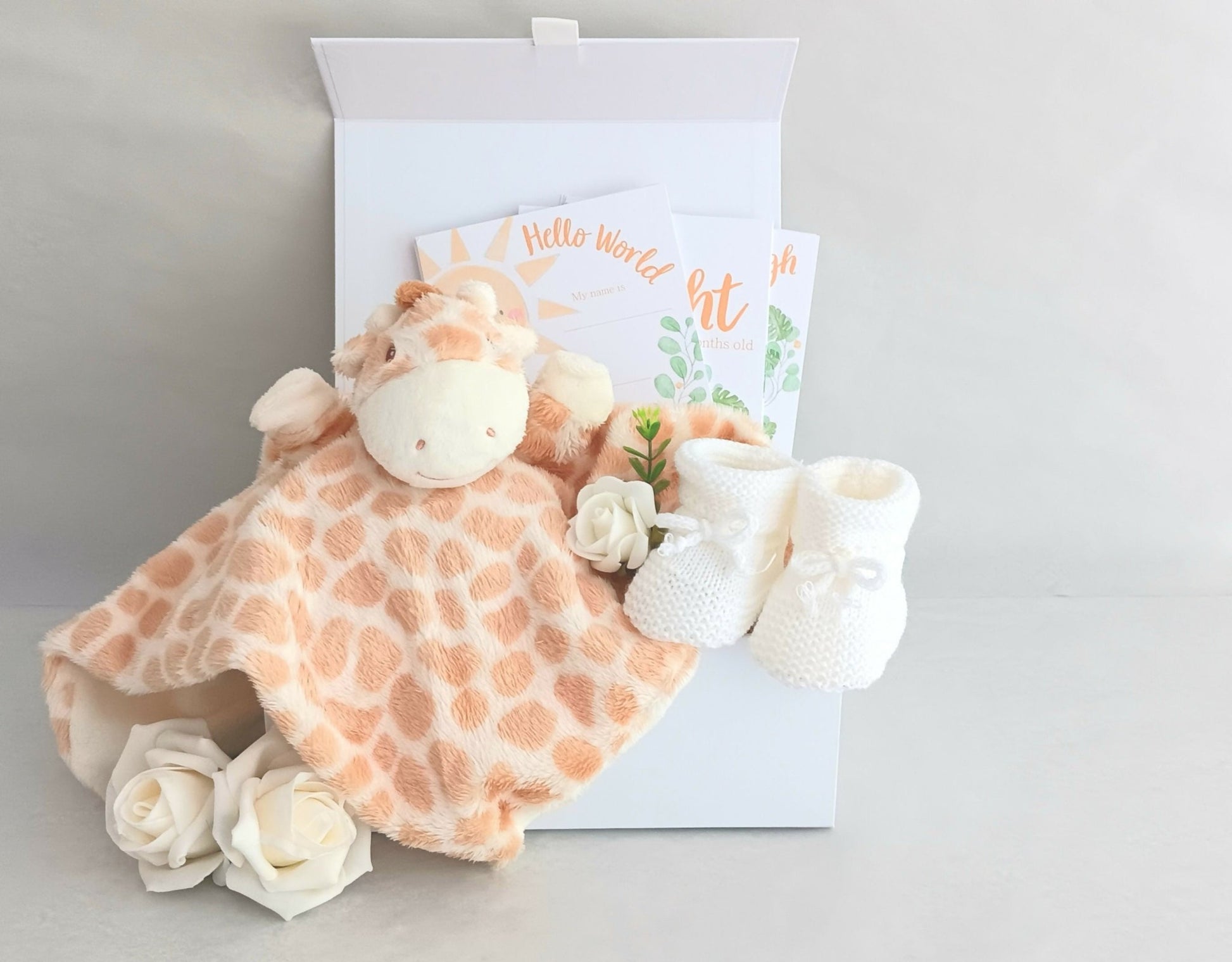 Giraffe New Baby Gift Set - Forever After Boutique