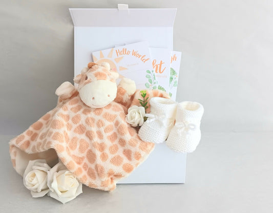 Giraffe New Baby Gift Set - Forever After Boutique