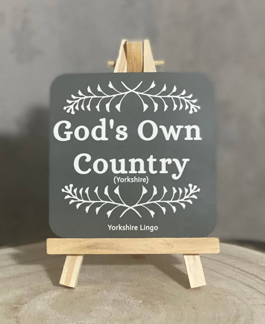 God’s Own Country – Yorkshire Coaster - Forever After Boutique
