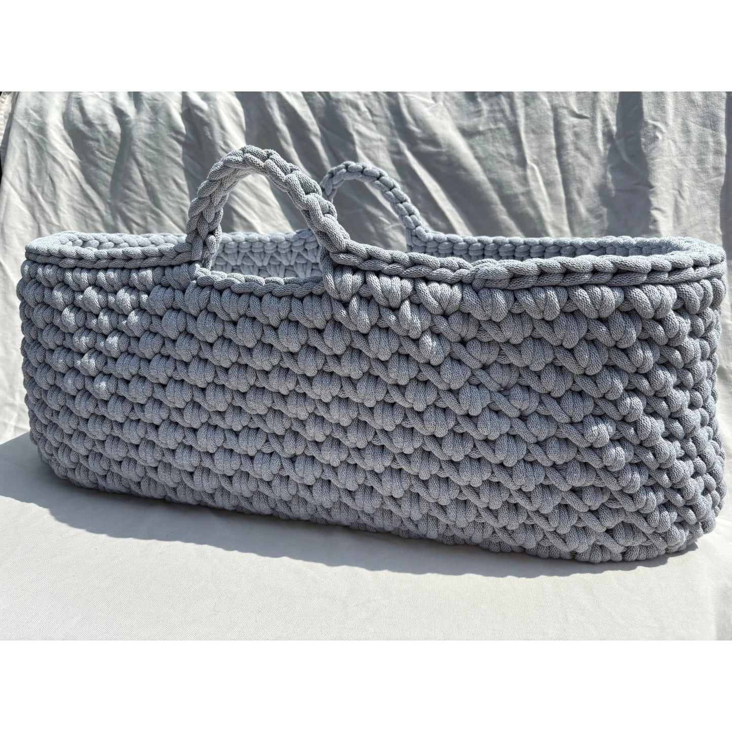 Handmade Neutral Moses Basket