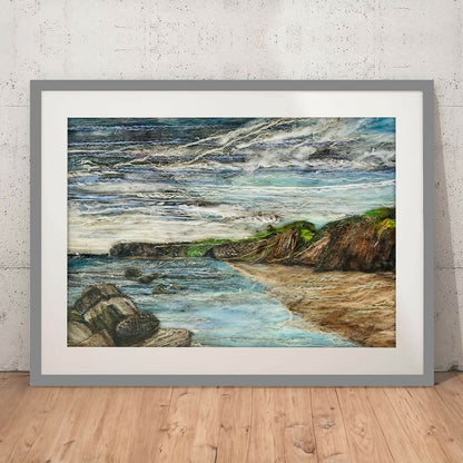 Hunmanby Gap - original artwork - Forever After Boutique