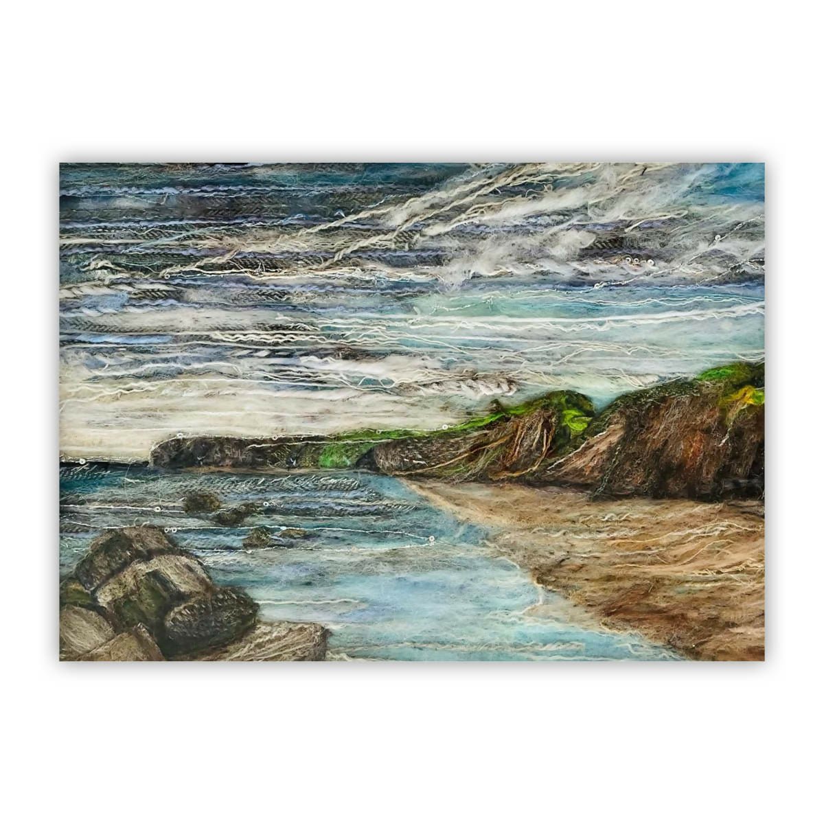 Hunmanby Gap - original artwork - Forever After Boutique