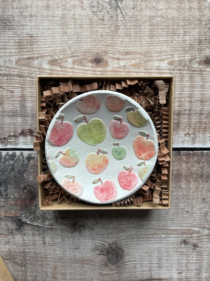 Teacher Gift, Hand-Painted Apple Trinket Dish, End of year School Gift, Learning Support Guft, Teaching Assistant Gift, Thank you Teacher
