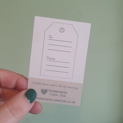 Bridesmaid Thank You Token Gift - Pocket Token - Pink Clay Heart - Thank You For Being My Bridesmaid - Bridesmaid Keepsake