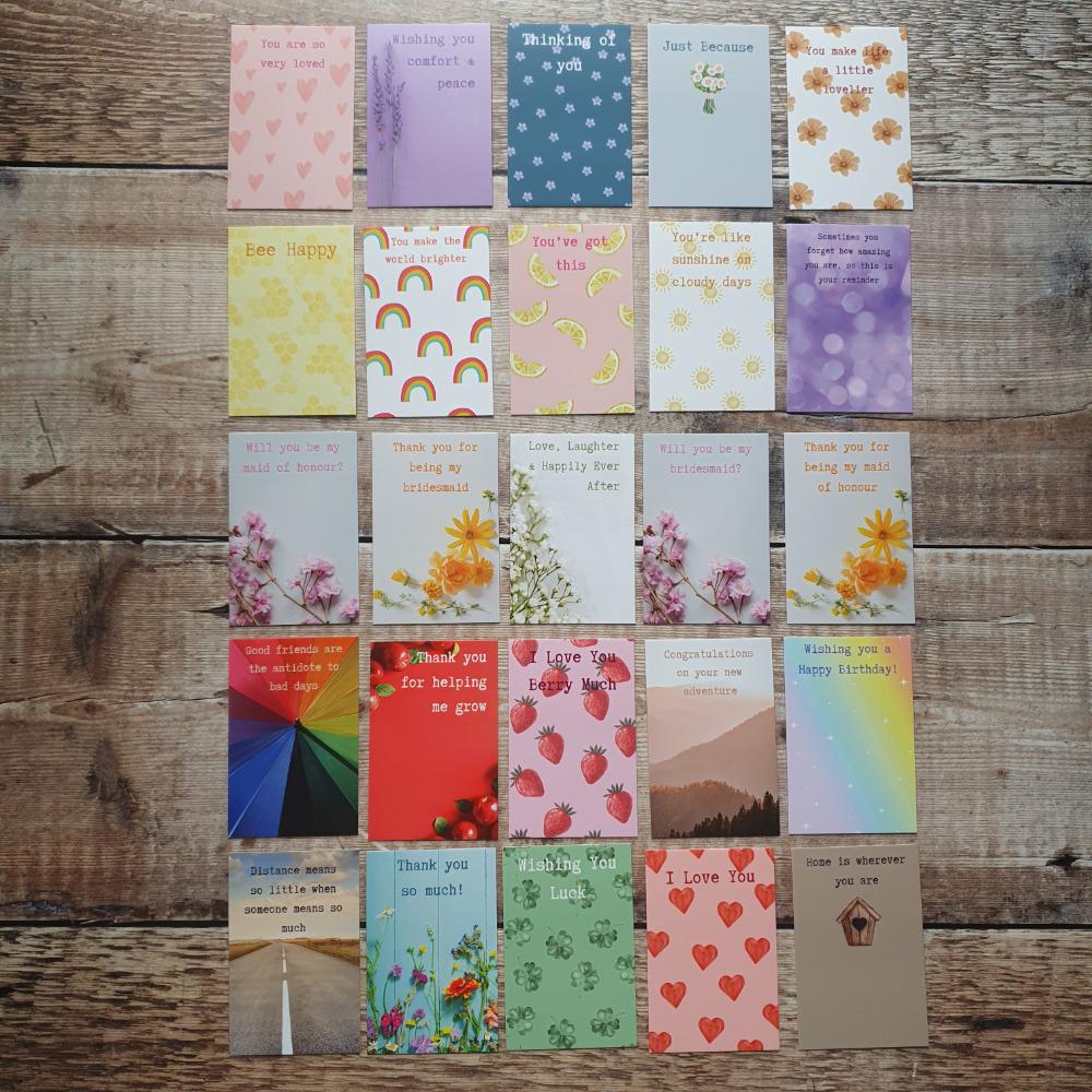 Clay Heart Keepsake Decoration - Rainbow Heart, Best Friend Gift, Letterbox Gift - Pocket Token - Pick-Me-Up - Sentiment Gift