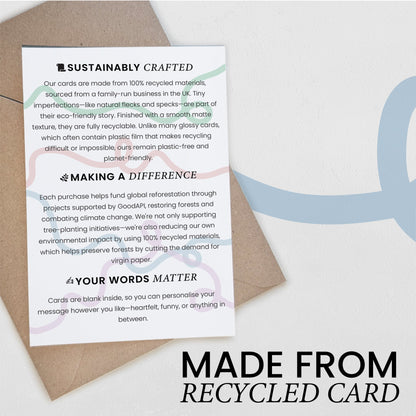 Birthday Card For Him or Her Of A Bear Illustration For Him or Her Birthday Gift