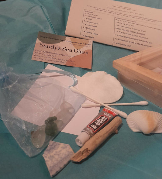 Seaglass Kit - Make Your Own Seaglass Picture