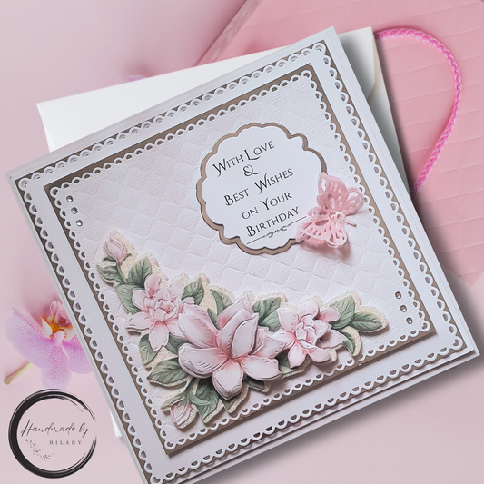Pink Magnolia Card