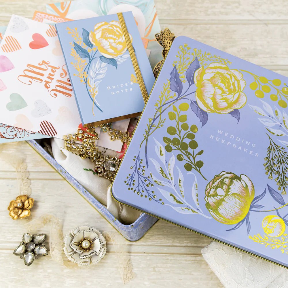 Large Keepsake Tin - Wedding Keepsakes - Forever After Boutique