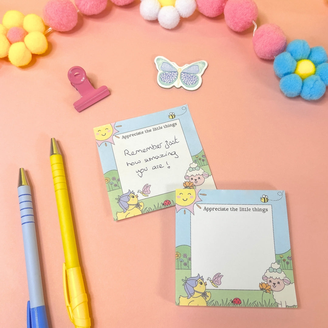 Appreciate the Little Things Sticky Notes