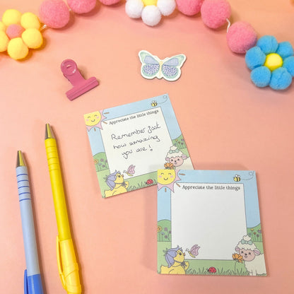 Appreciate the Little Things Sticky Notes
