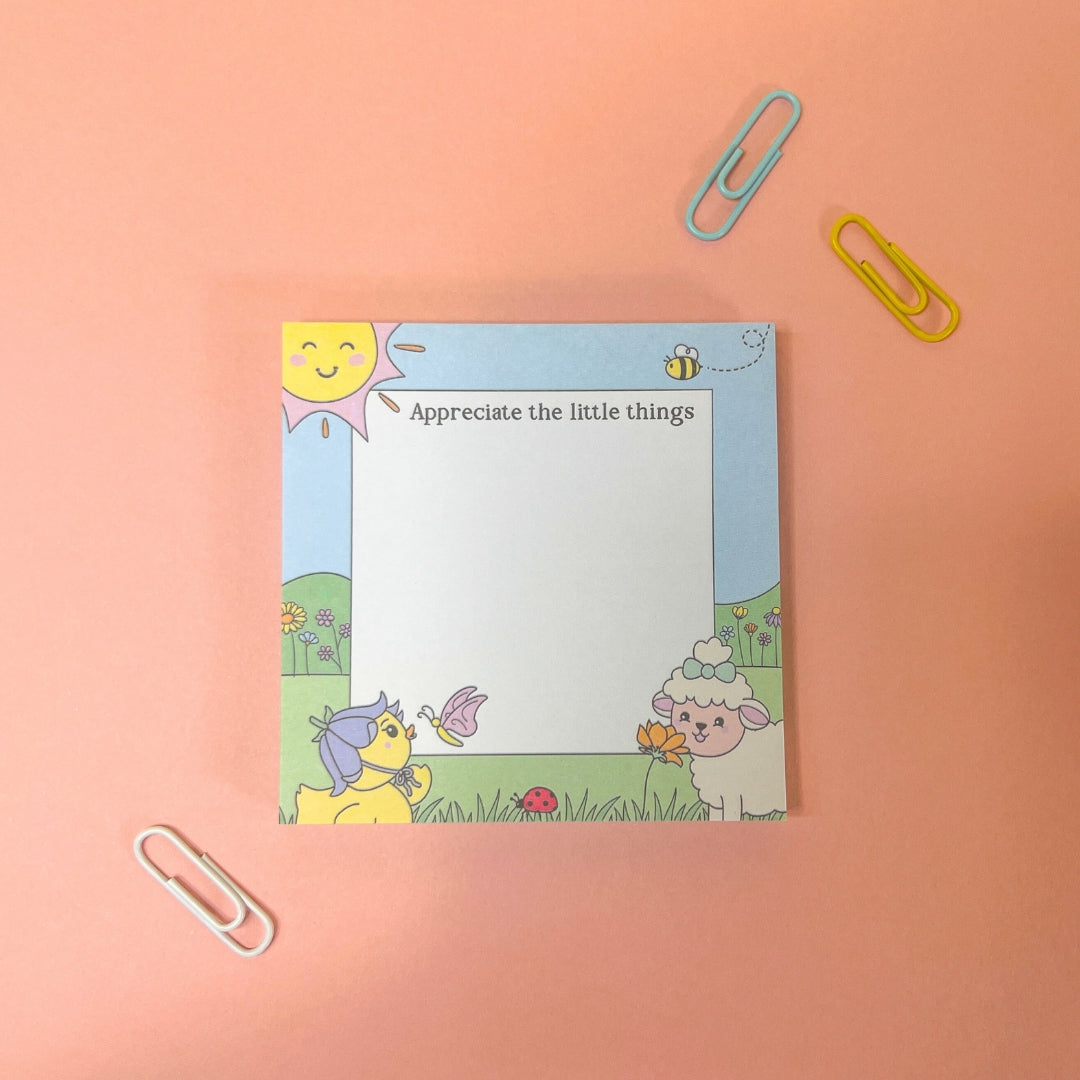 Appreciate the Little Things Sticky Notes